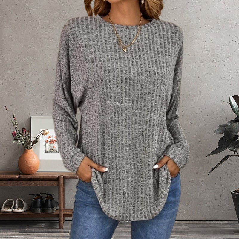 Casual top met lange mouwen