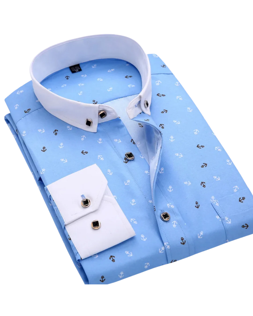 Klaas | Overhemd met nautische print