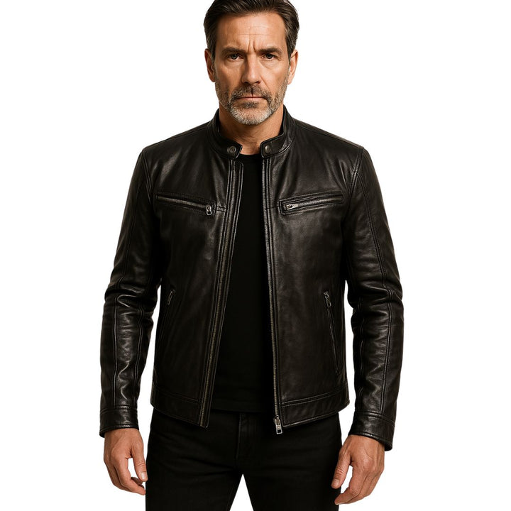 Matteo | Casual Leren Jack