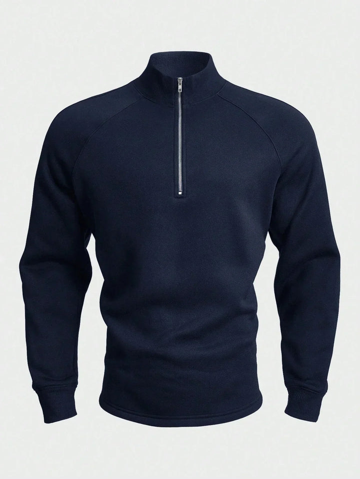 Antonio | Zip-up met halve rits