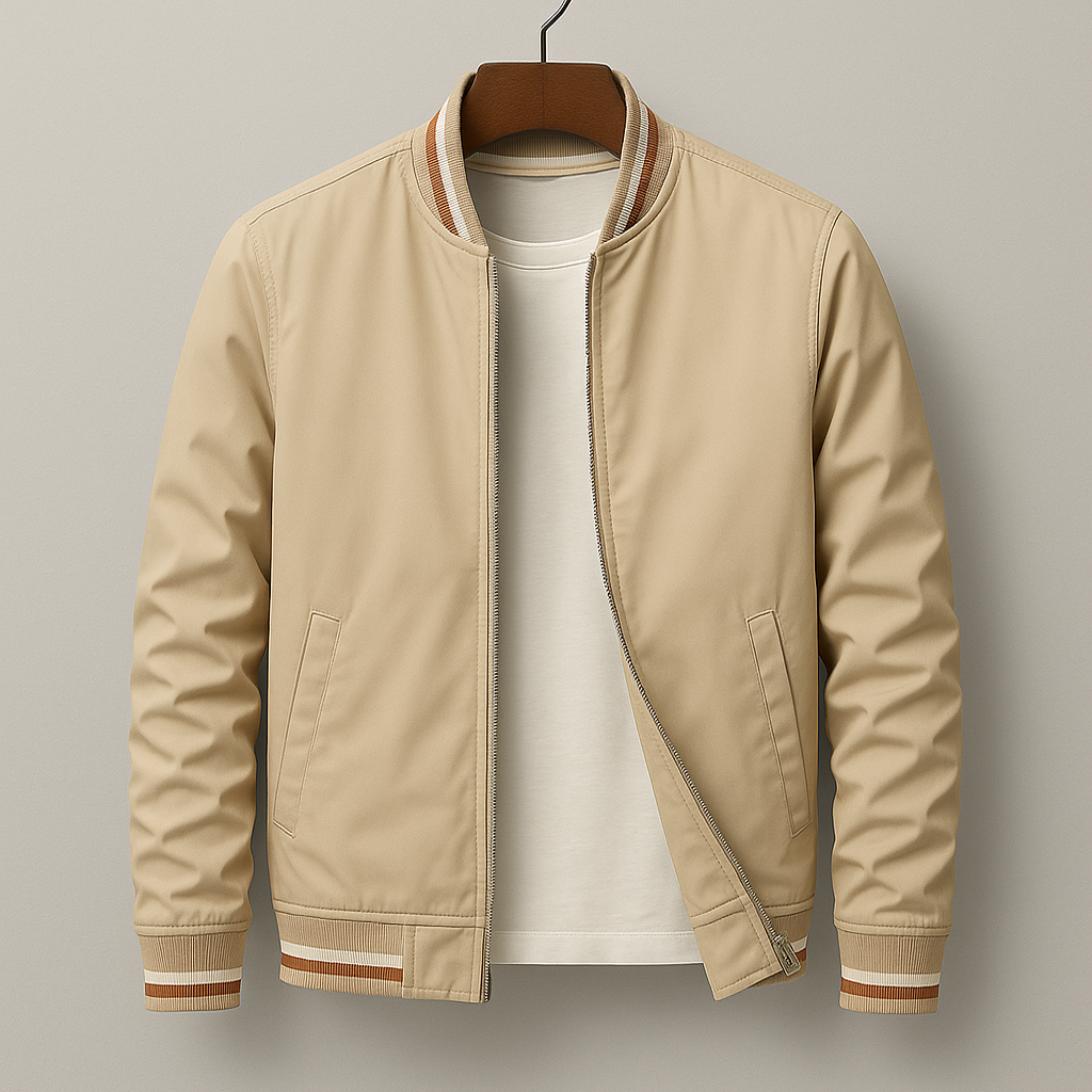 Dick | Stijlvol bomberjack met strependetails