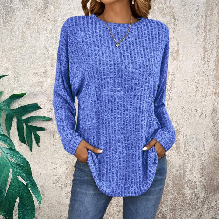 Casual top met lange mouwen