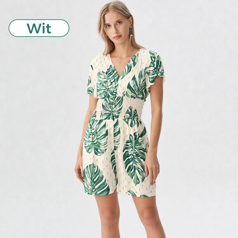 🔥Casual Bloemen Polka Dot Pocket Rompers