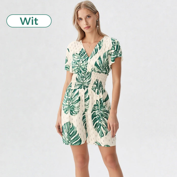 🔥Casual Bloemen Polka Dot Pocket Rompers