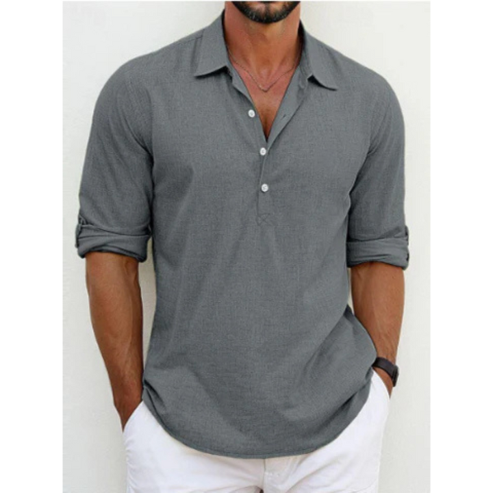 Andren | Casual Linnen Overhemd