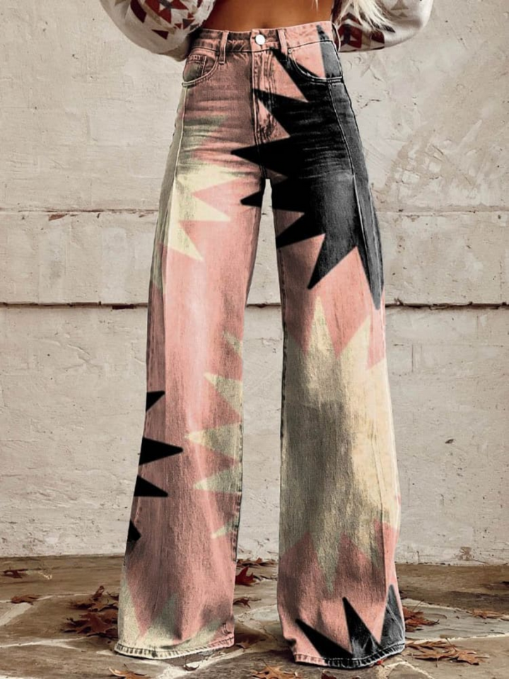 ÉLODIE | Elegante en comfortabele vintage boho-broek