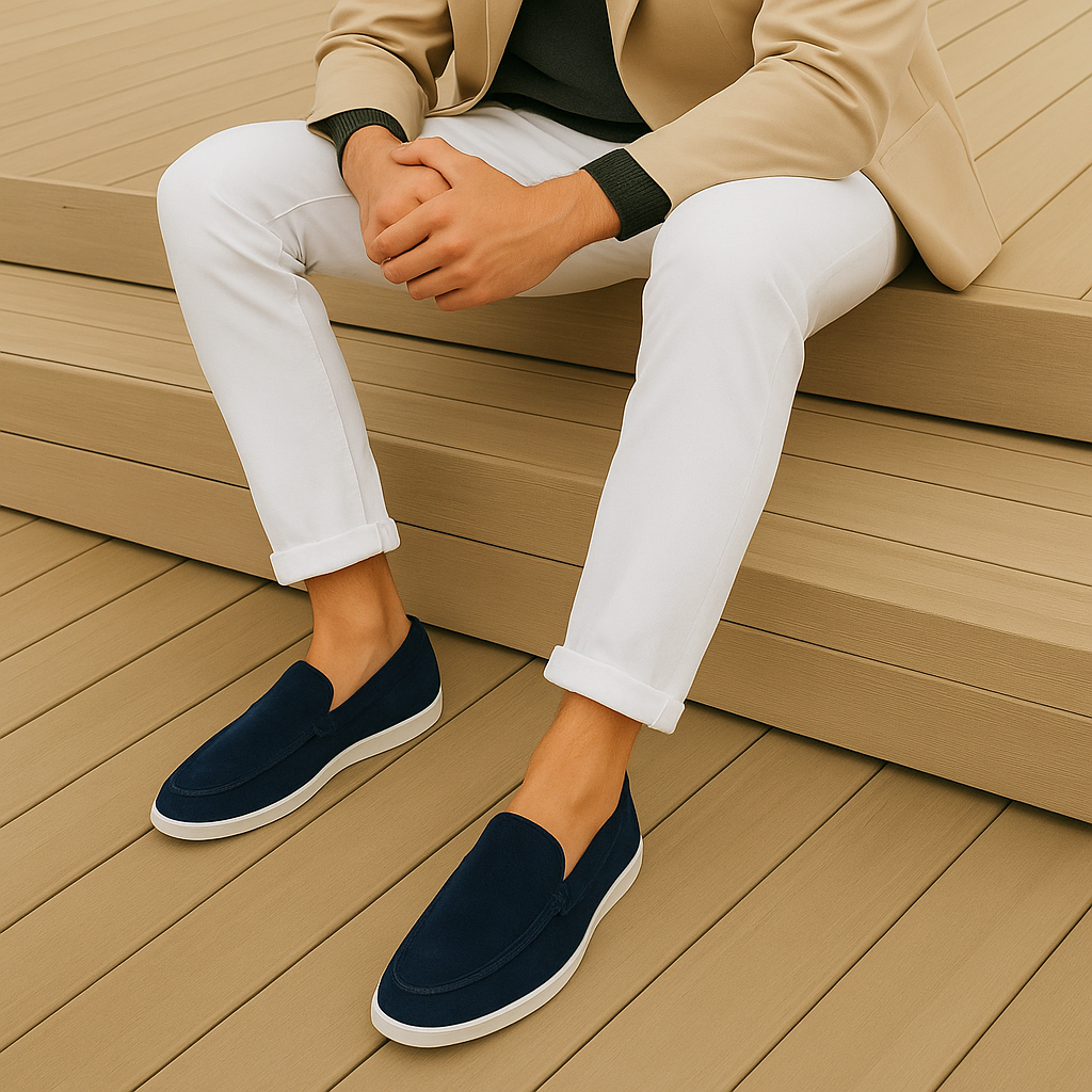 Massimo | Elegante suède schoenen
