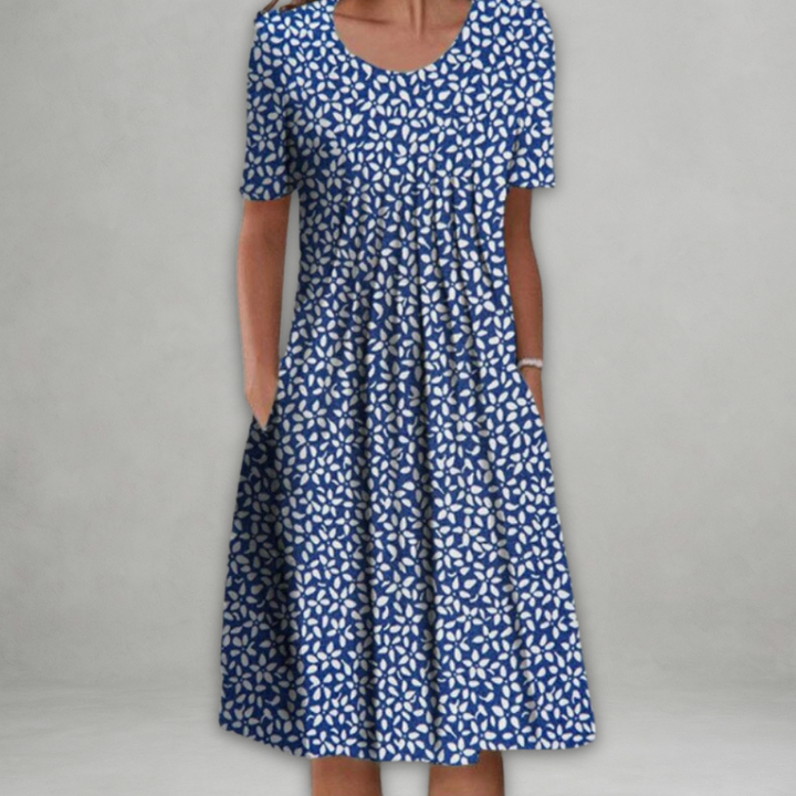 Jade | Elegante jurk met bloemenpatroon