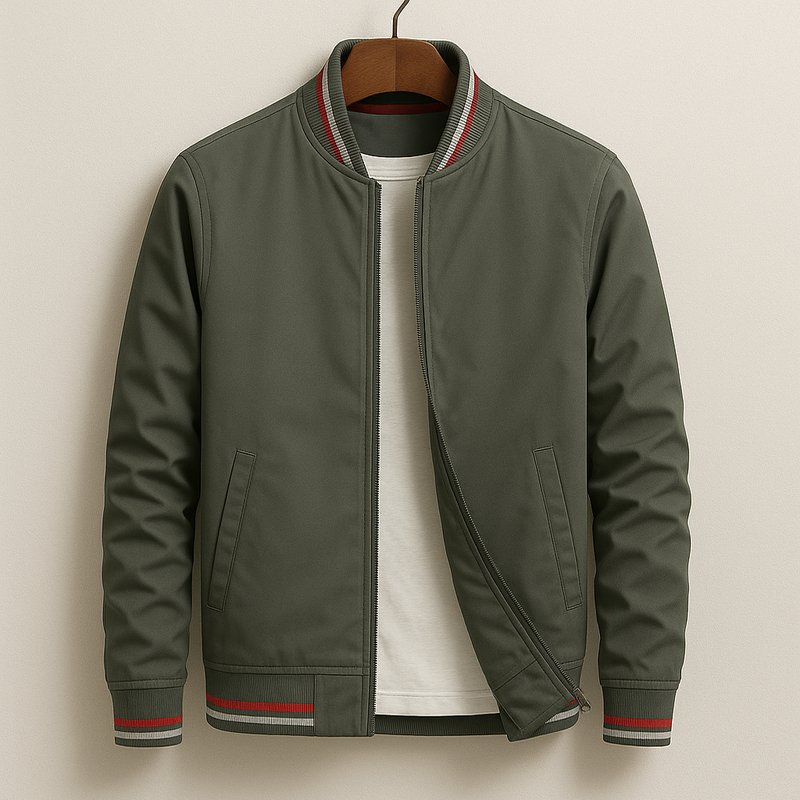 Dick | Stijlvol bomberjack met strependetails