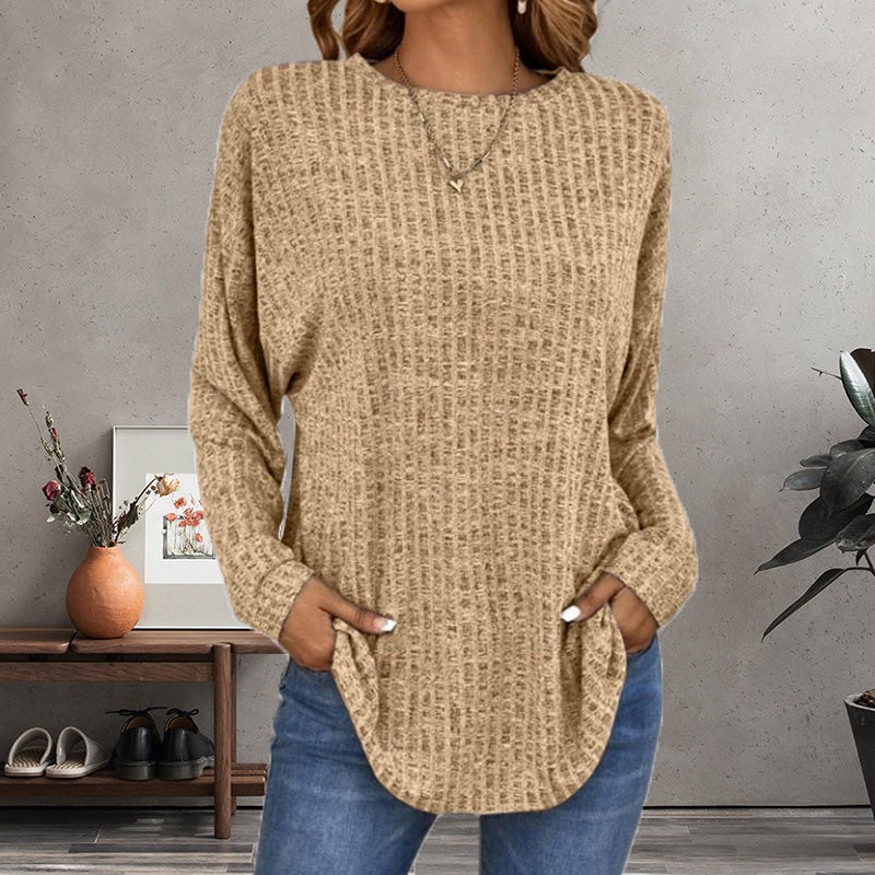 Casual top met lange mouwen
