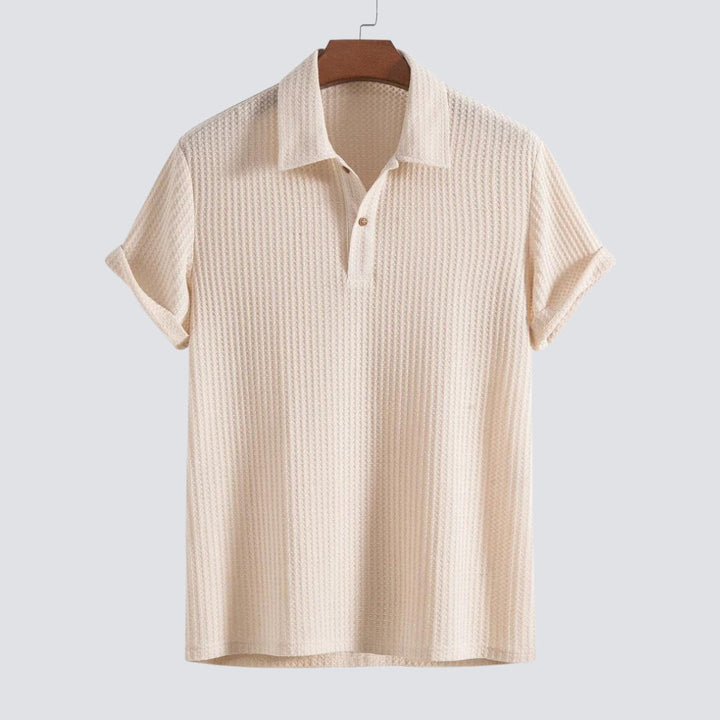 Fabio® | Wafel Gebreide Polo