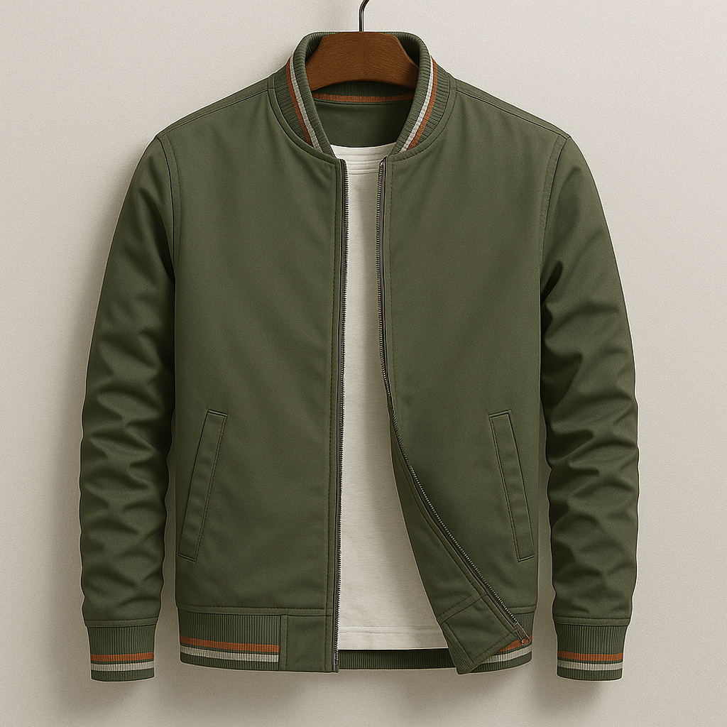 Dick | Stijlvol bomberjack met strependetails