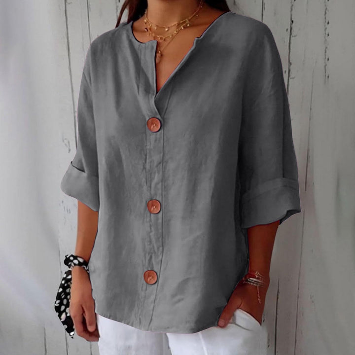 Rachel | Casual linnen blouse