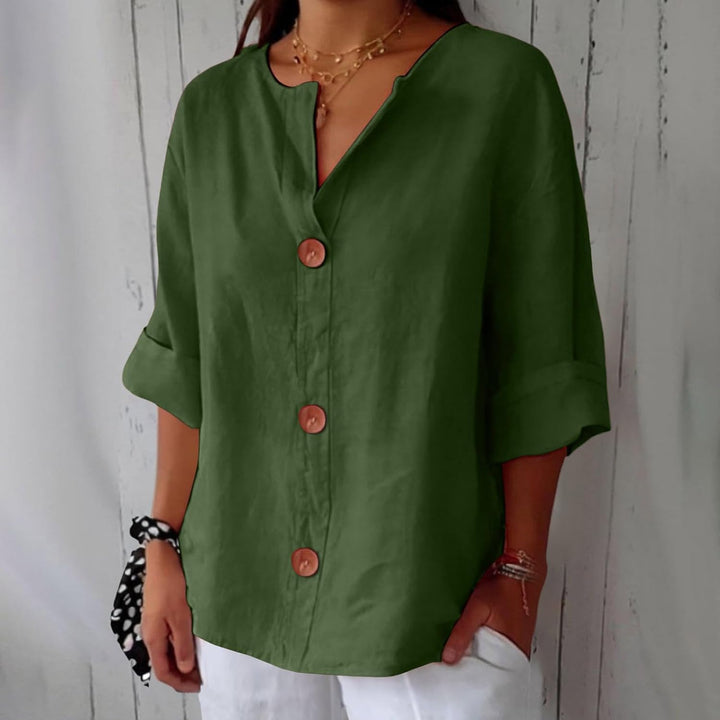 Rachel | Casual linnen blouse