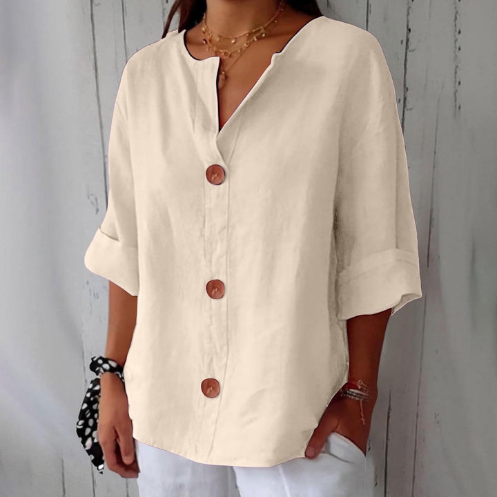 Rachel | Casual linnen blouse