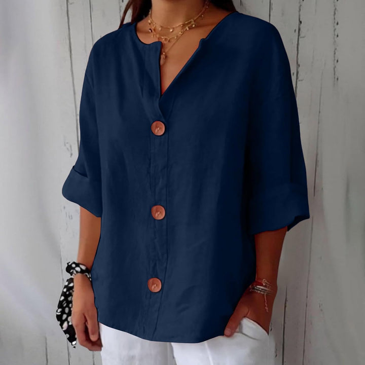 Rachel | Casual linnen blouse