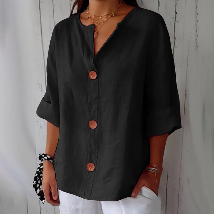 Rachel | Casual linnen blouse