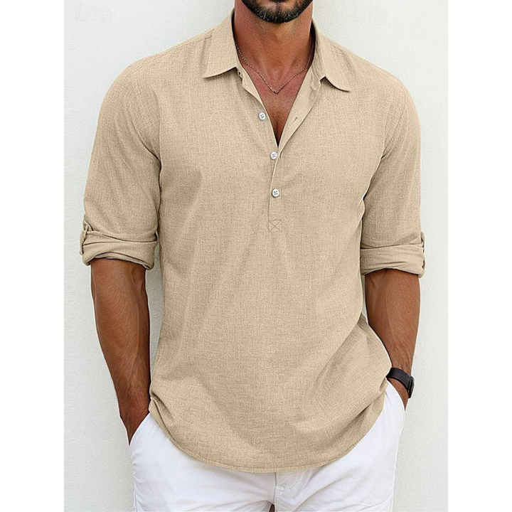 Andren | Casual Linnen Overhemd