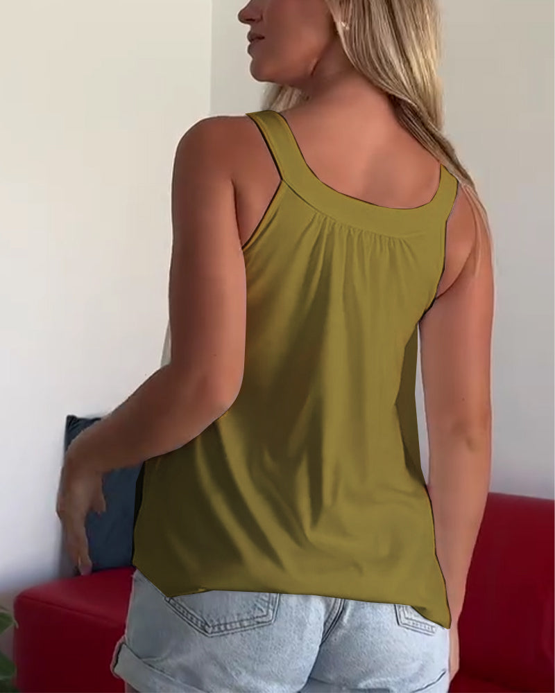Veerle | Strapless geplooide effen tanktop