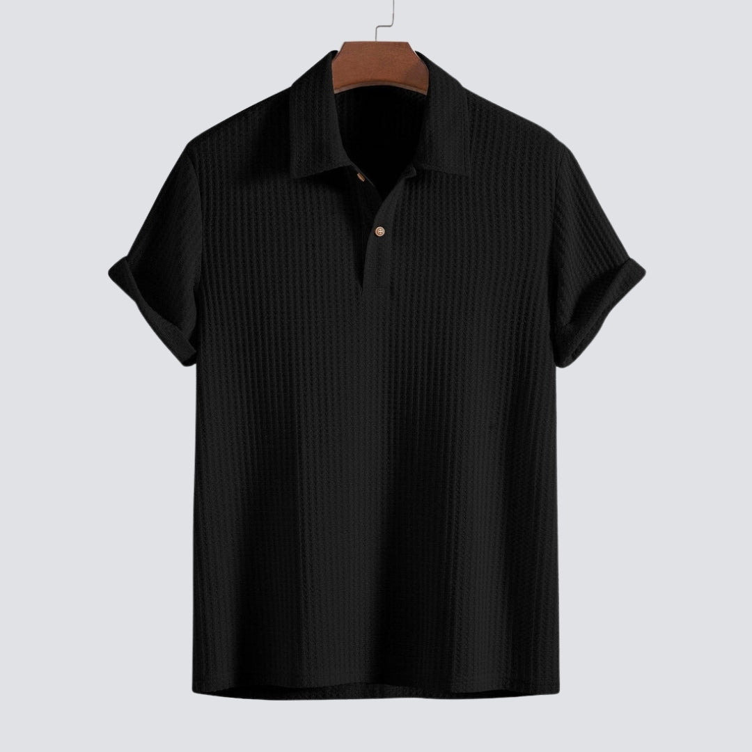 Fabio® | Wafel Gebreide Polo