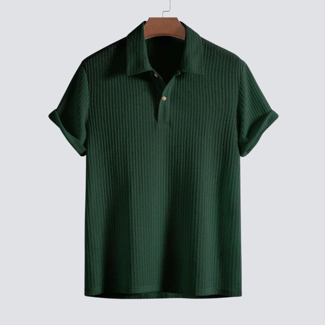Fabio® | Wafel Gebreide Polo