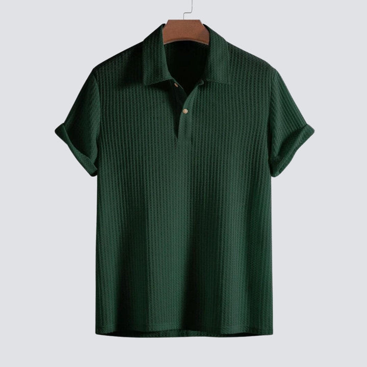 Fabio® | Wafel Gebreide Polo