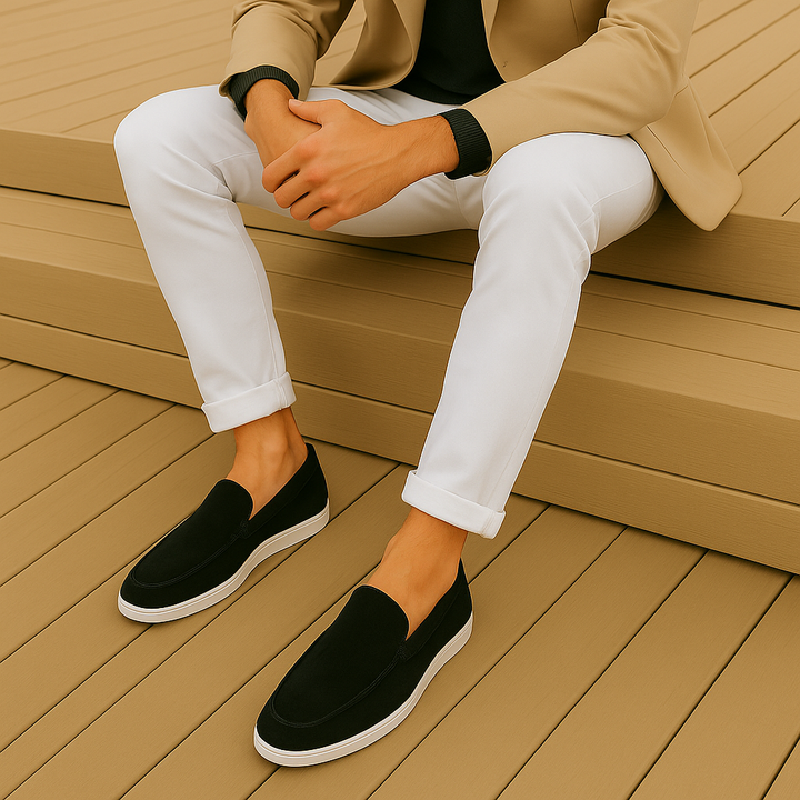 Massimo | Elegante suède schoenen