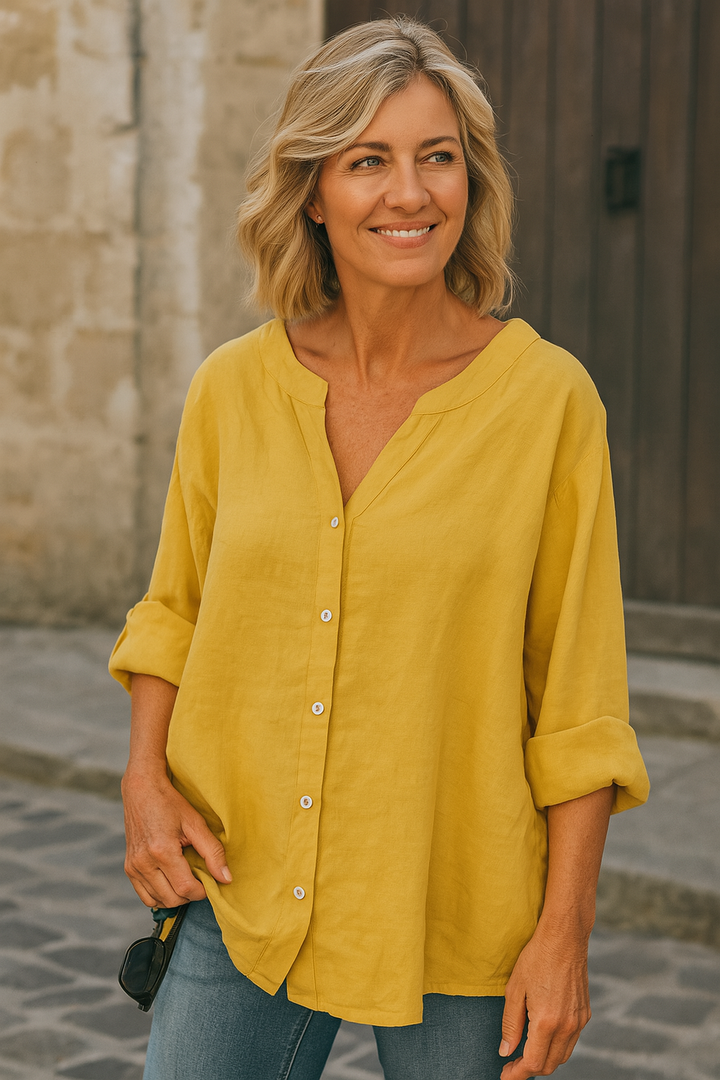 Vanessa | Luchtige blouse met een relaxte zomerse vibe
