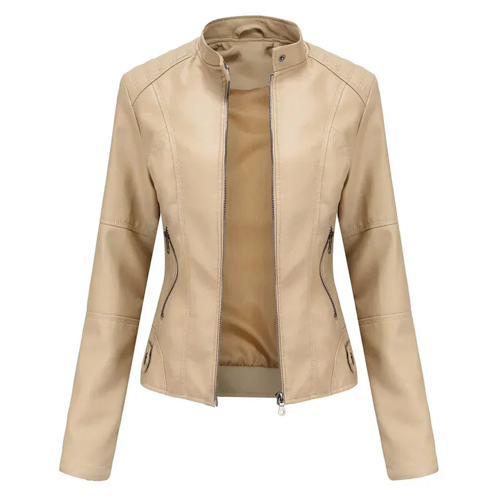 Mylou | Minimalistische leren jas