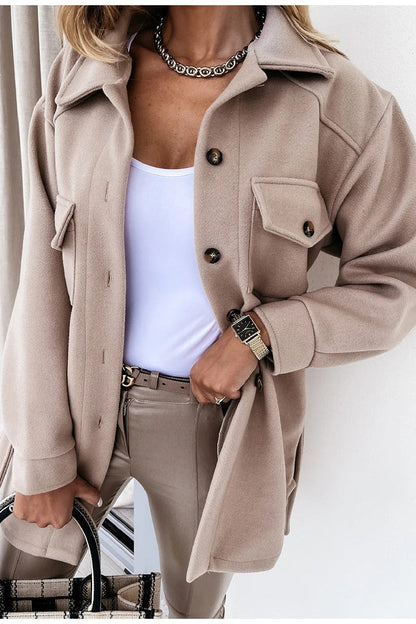 Audrey | Luxe Comfort Vrijetijdsjas