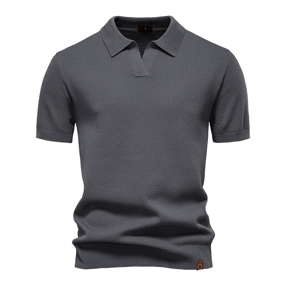 Koen | Gestructureerd poloshirt