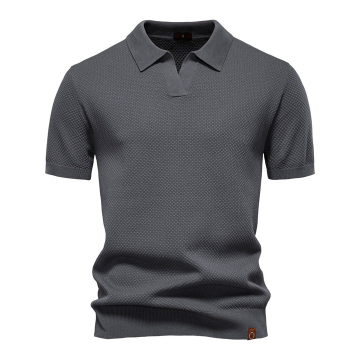 Koen | Gestructureerd poloshirt
