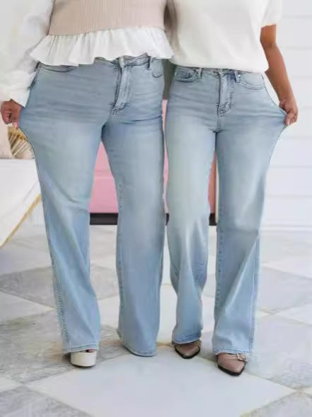 bootcut jeans met buikcontrole👖