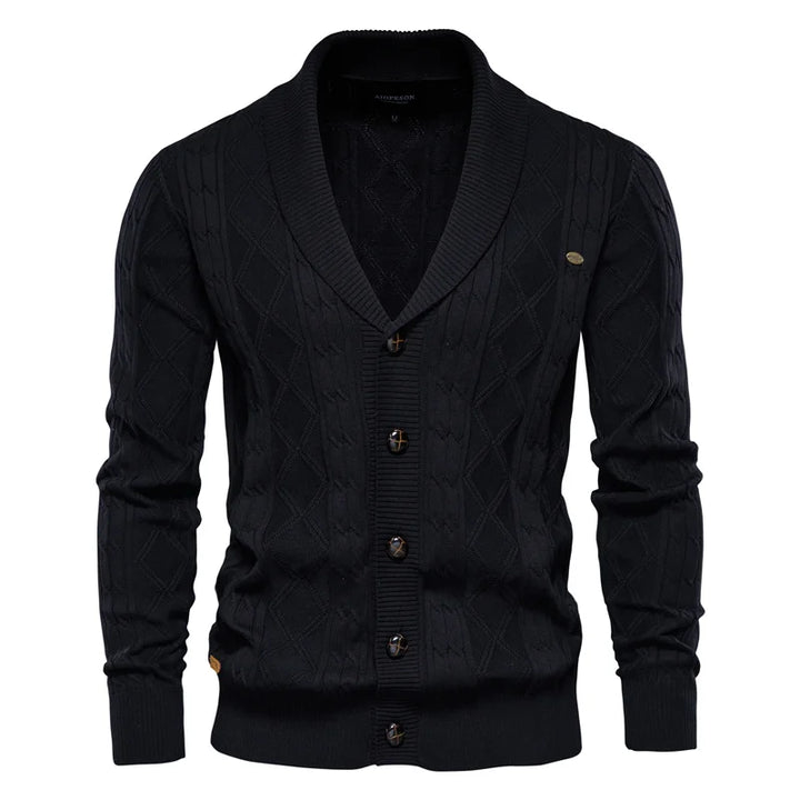 Hans | Heren Cardigan met Knopen