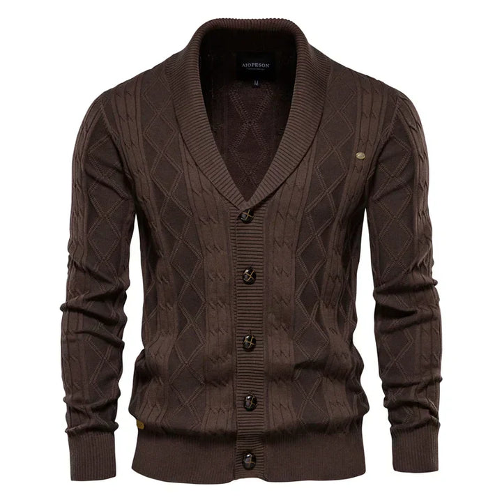 Hans | Heren Cardigan met Knopen