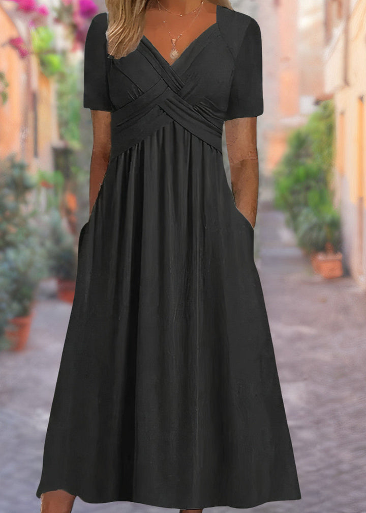 Sylvia | Comfortabele jurk met V-hals