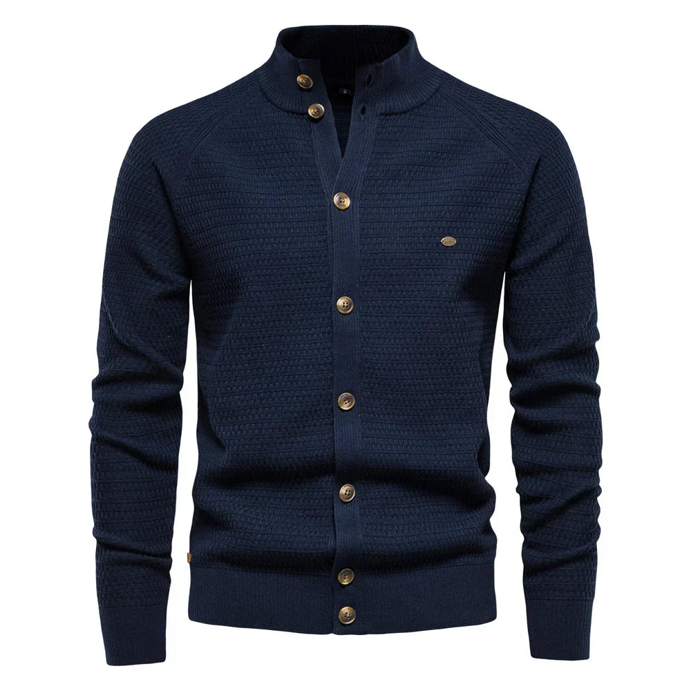 Niels | Exclusieve Katoenen Cardigan