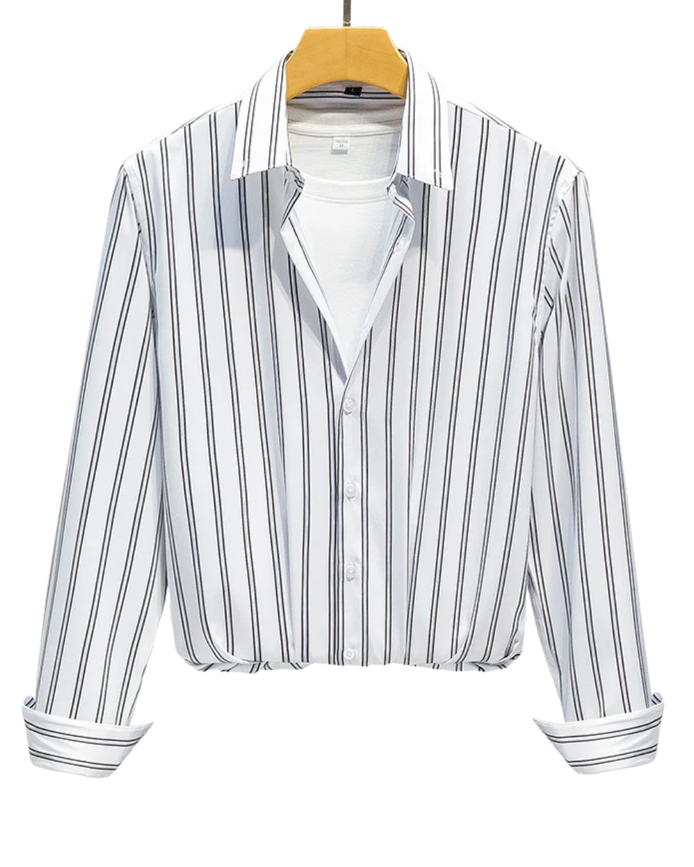 Levi | Elegant gestreept herenoverhemd