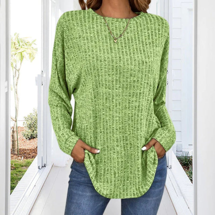 Casual top met lange mouwen