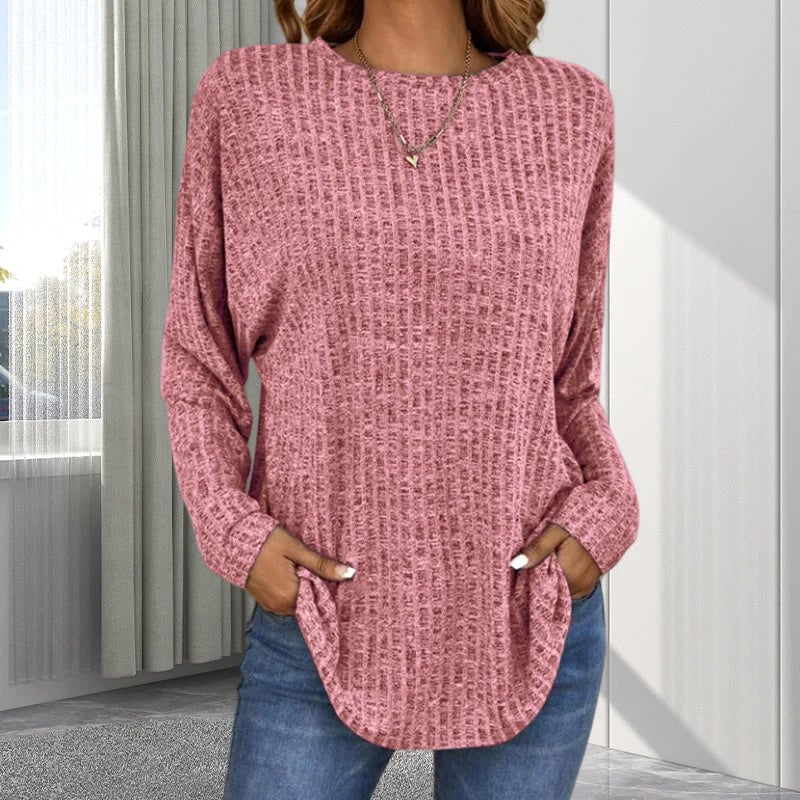Casual top met lange mouwen