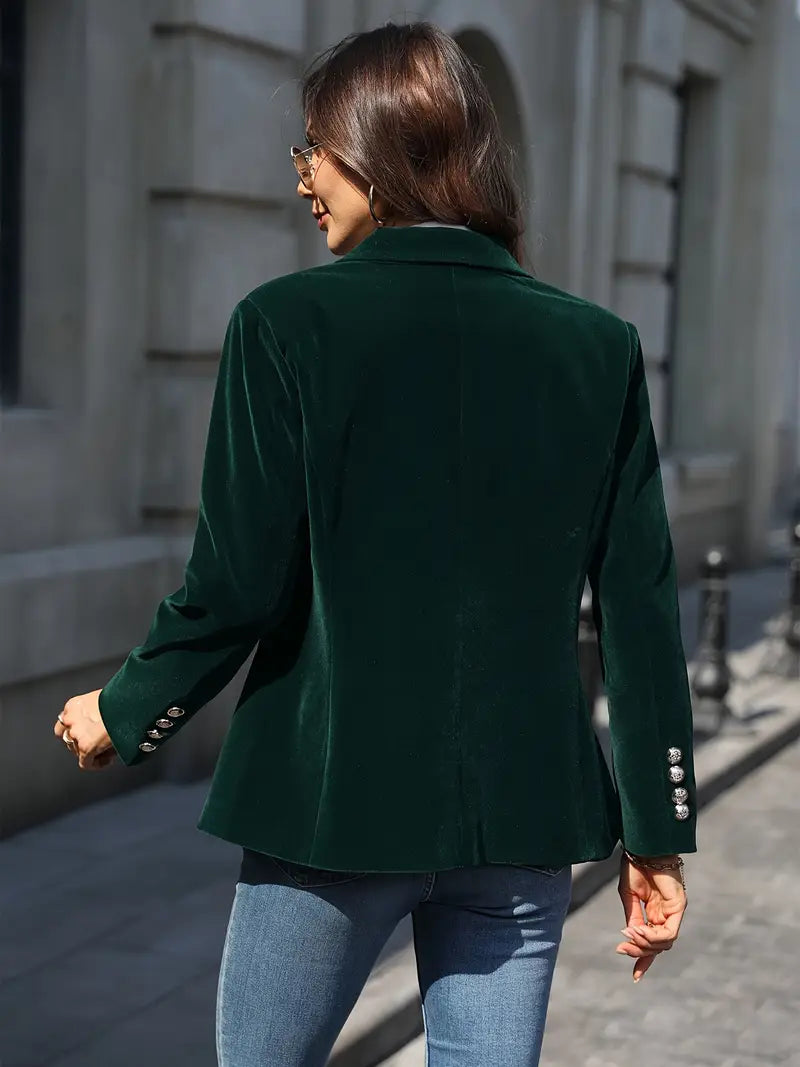 Sienna | Elegante velvet blazer