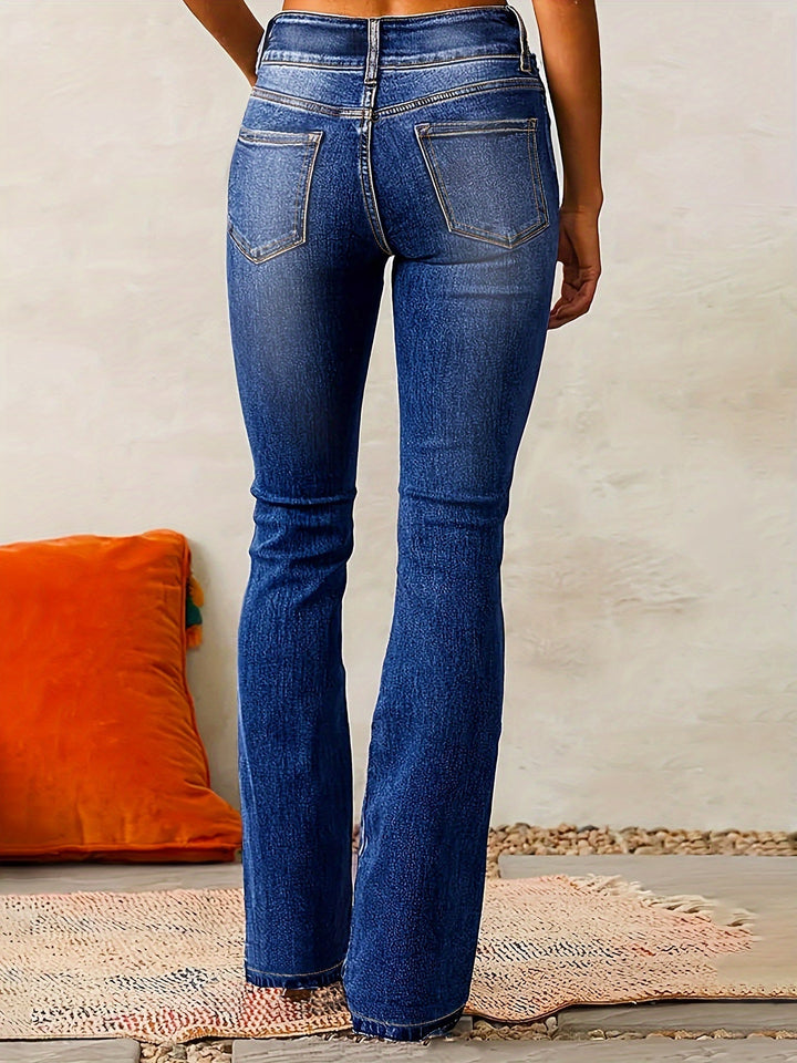 Ayla | Hoge taille flared jeans