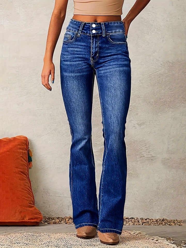 Ayla | Hoge taille flared jeans