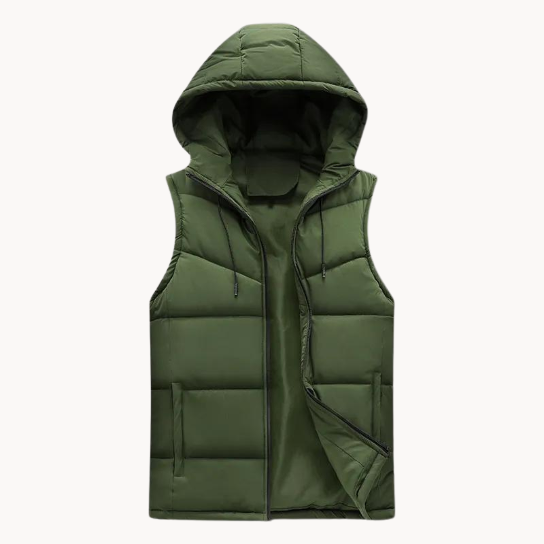 Henk | Hooded Vest Heren