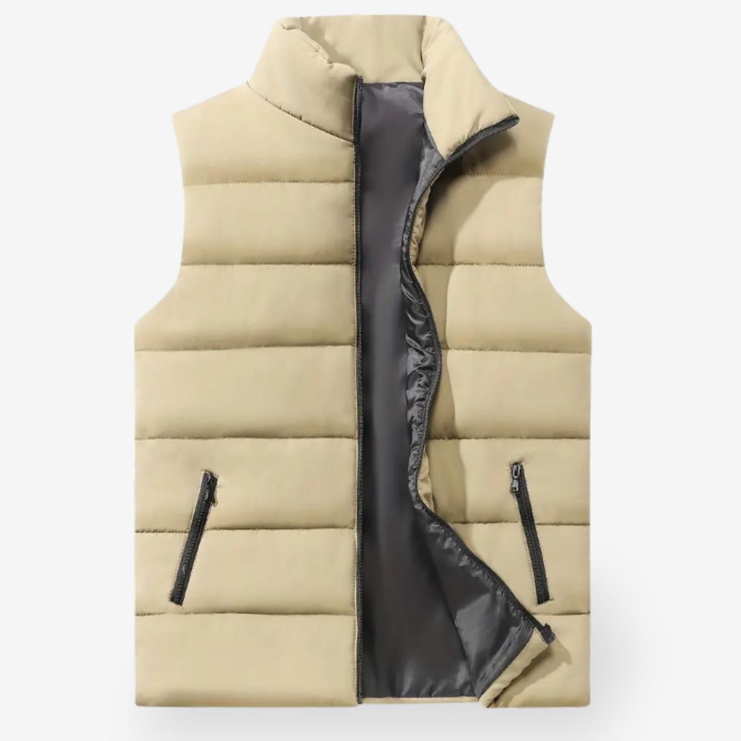 Nick | Opstaande Kraag Vest Heren