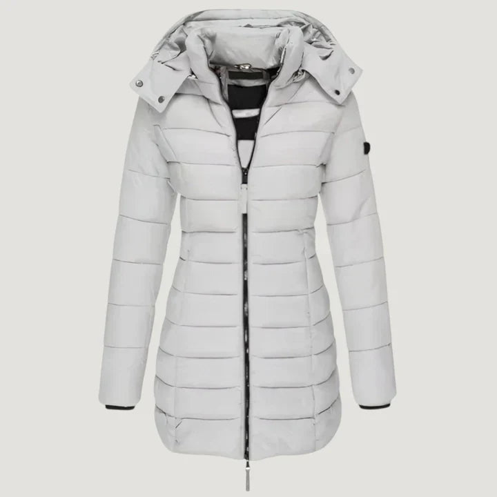 Astrid | Elegante Pufferjacke met Capuchon