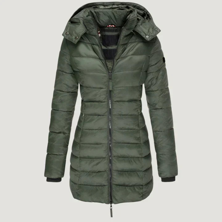Astrid | Elegante Pufferjacke met Capuchon