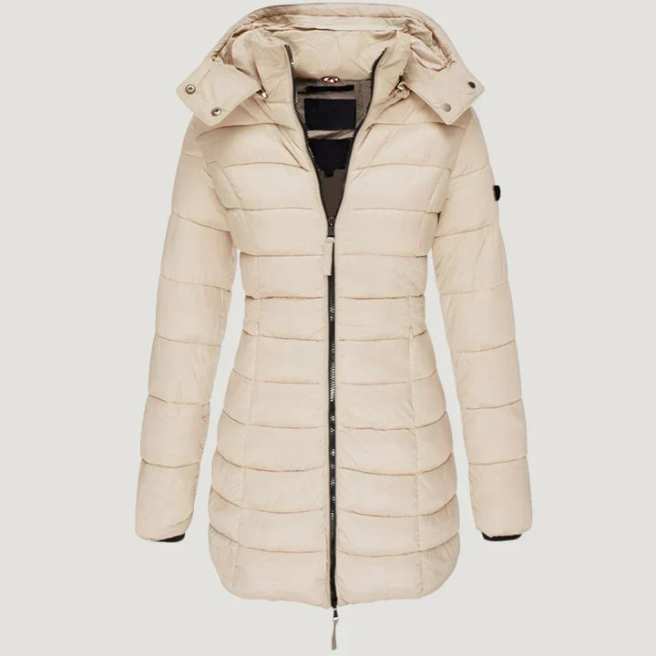 Astrid | Elegante Pufferjacke met Capuchon