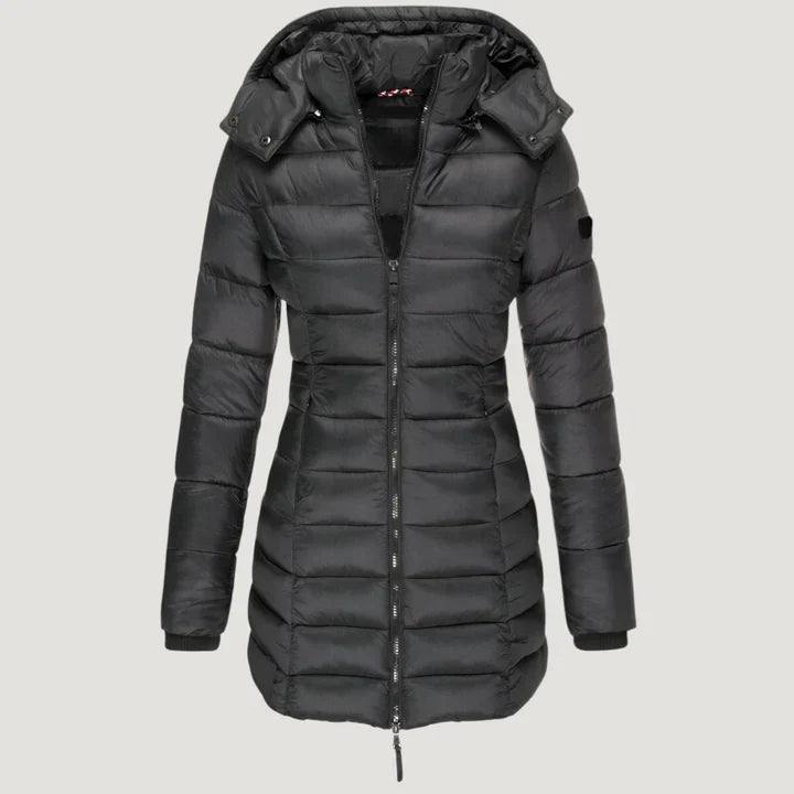 Astrid | Elegante Pufferjacke met Capuchon