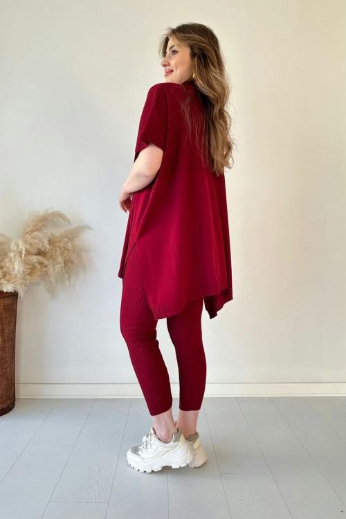 Chantal | Gebreid Tweedelig Damespak (Top + Broek)
